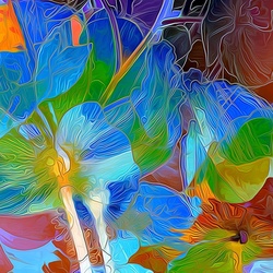 Пазл: Голубой ангел