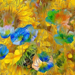 Пазл: Голубой ангел