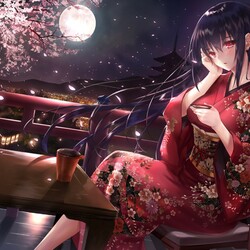 Пазл: Весенним вечером