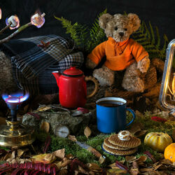 Пазл: Кофе и маршмеллоу