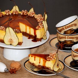 Пазл: Пирог с грушей