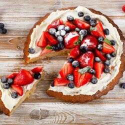 Пазл: Клубничный пирог