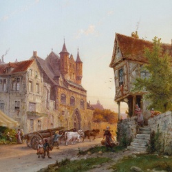 Пазл: Уличная сцена 