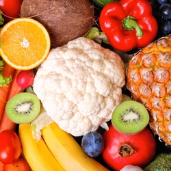 Пазл: Овощи и фрукты