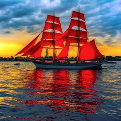 Пазл: Алые паруса