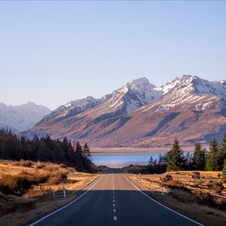 Пазл: Дорога в горах
