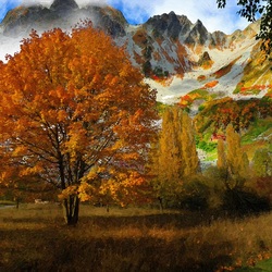 Пазл: Осень в горах