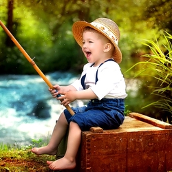 Пазл: На рыбалке