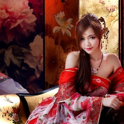 Пазл: Гейша