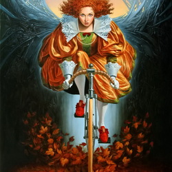 Пазл:  На крыльях падения 