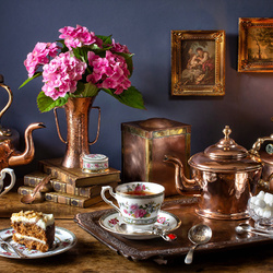 Пазл: Вечернее чаепитие