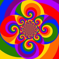 Пазл: Спиральки