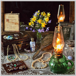 Пазл: Туалетный столик эдвардианской леди