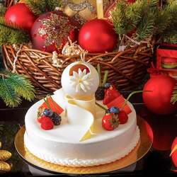 Пазл: Новогодний торт