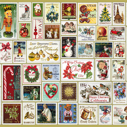 Пазл: Праздничные марки