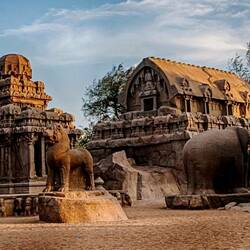 Пазл: Храм Махабалипурам 