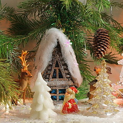 Пазл: Новогодние игрушки