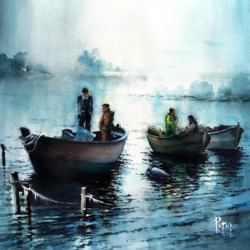 Пазл: Рыбаки