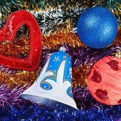 Пазл: Ёлочные игрушки