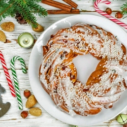 Пазл: Новогодний пирог