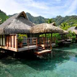 Пазл:  Отдых в бунгало