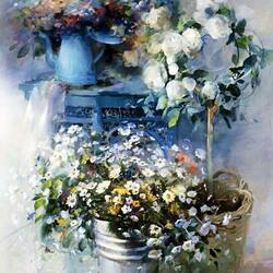 Пазл: Полевые цветы