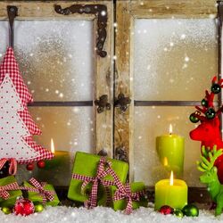 Пазл:  Новогоднее убранство 