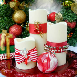 Пазл: Рождественские свечи