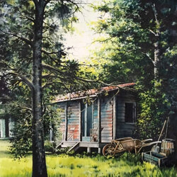 Пазл: Уголок в саду