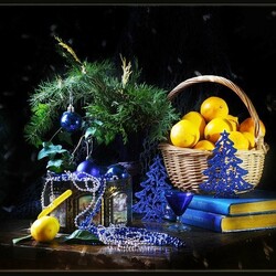 Пазл: Новогодний натюрморт