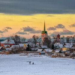 Пазл: Вечер перед Рождеством