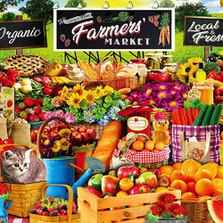 Пазл: Фермерский рынок