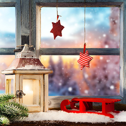Пазл: Новогоднее окошко