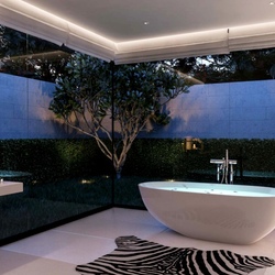 Пазл: Ванная комната в стиле сафари