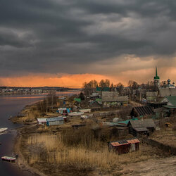 Пазл: Деревенский пейзаж