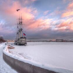 Пазл: Зимняя Нева