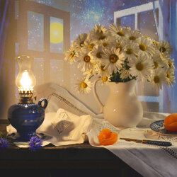 Пазл: За полночь - негромких откровений...