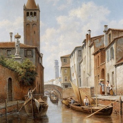 Пазл: Канал Венеции