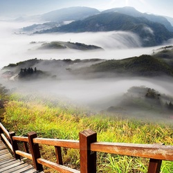 Пазл: Туман водопадом