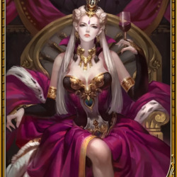 Пазл: Императрица на троне