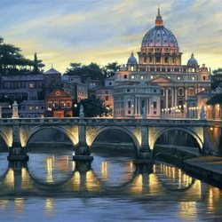 Пазл: Панорама Рима 