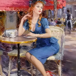 Пазл: Уютный парижский ресторанчик 