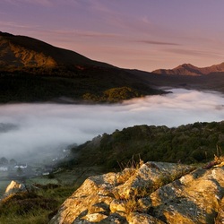 Пазл: Туман над селом