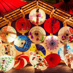 Пазл: Японские зонтики