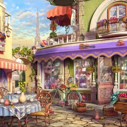 Пазл: Цветочный магазин
