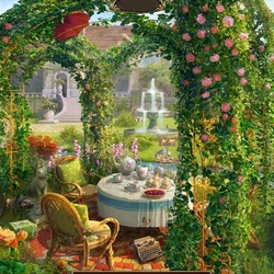 Пазл: В саду
