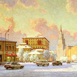 Пазл: Московская зима