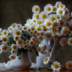 Пазл: Букет ромашек