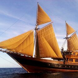 Пазл: Парусник  