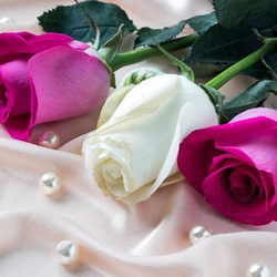 Пазл: Три розы